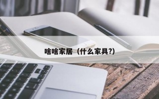 啥啥家居（什么家具?）